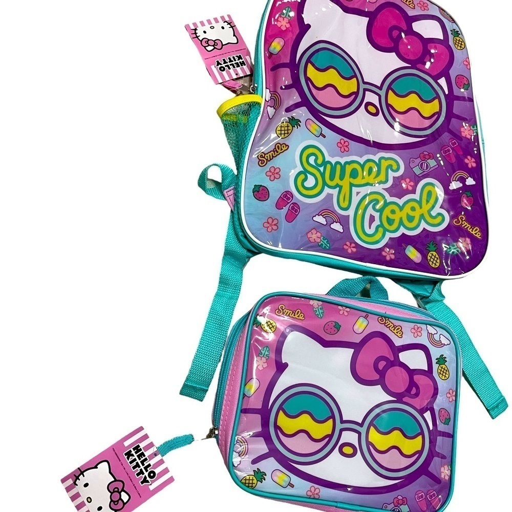 🌼nwt HELLO KITTY BACK PACK AND LUNCH BOX.